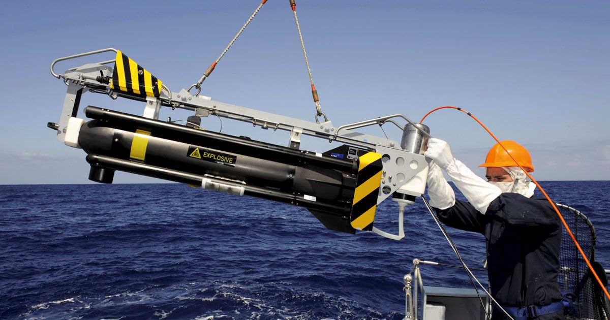România utilizează drone pentru a lupta împotriva minelor marine.