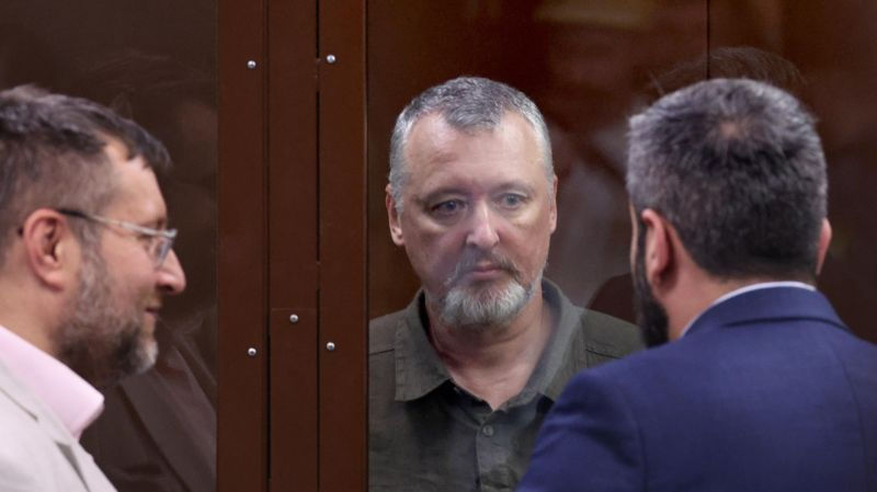 Суд в Москве отправил Игоря Стрелкова в СИЗО.