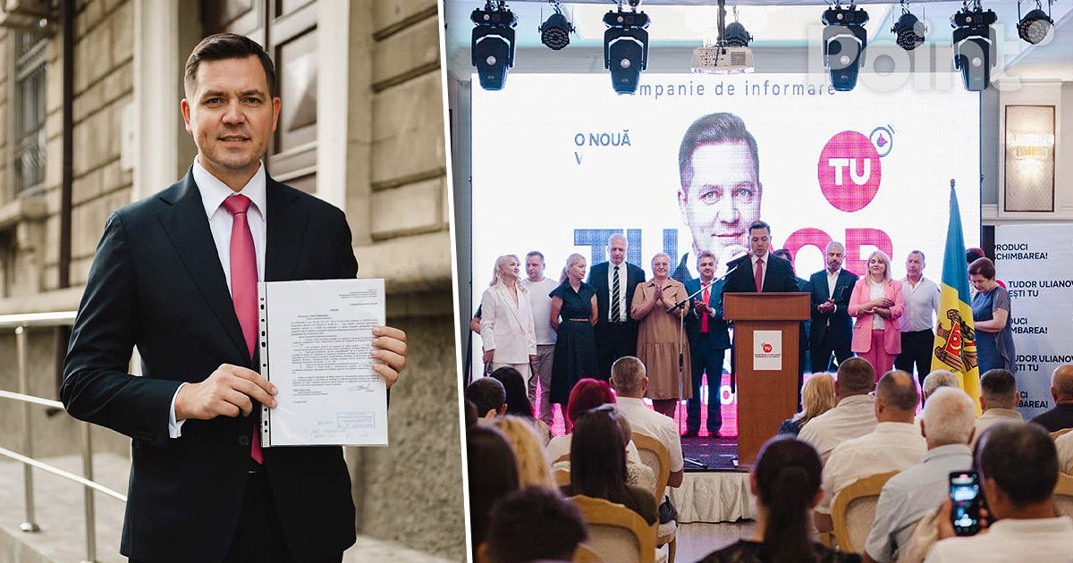 Tudor Ulianovschi a depus actele la CEC.