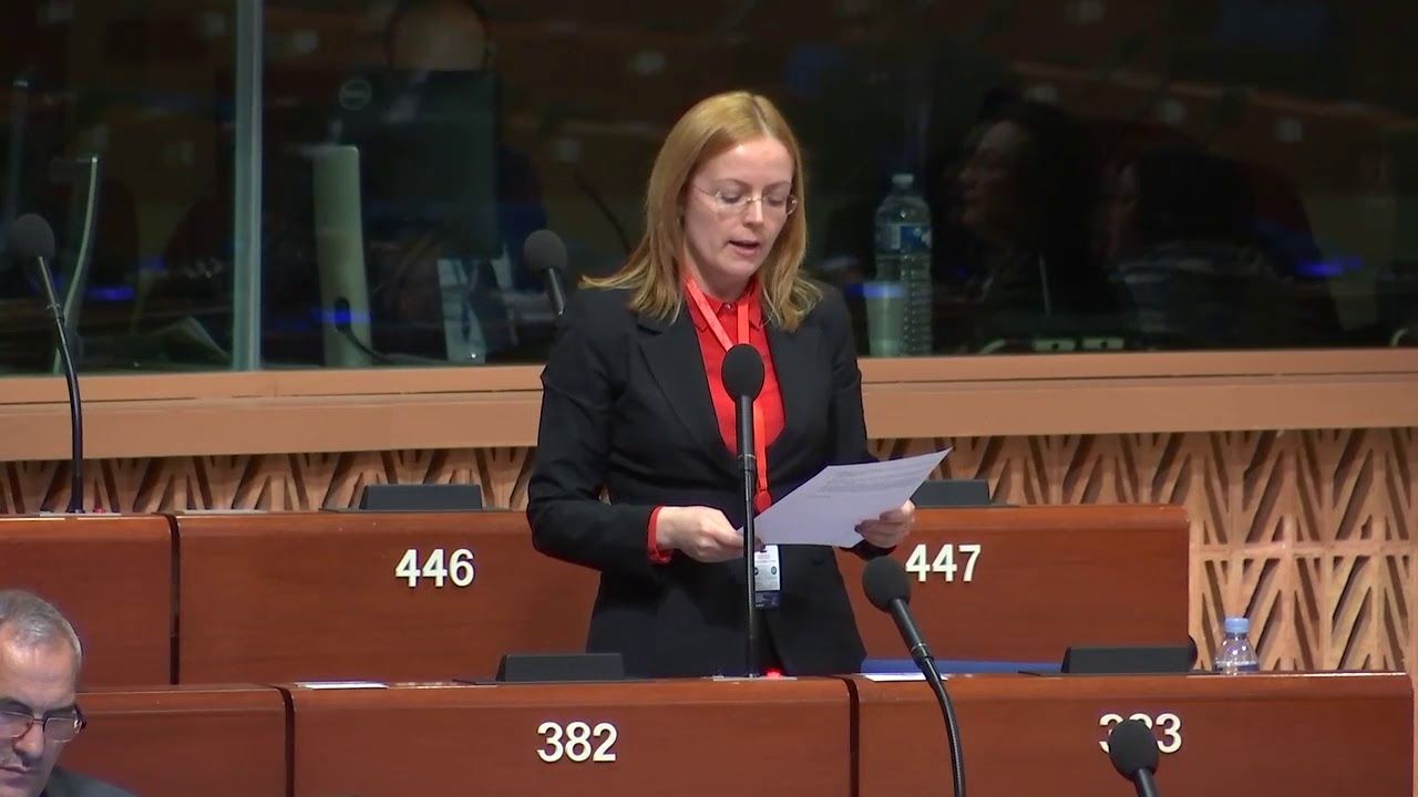 Председатель парламентской фракции Партии коммунистов Инна Шупак.