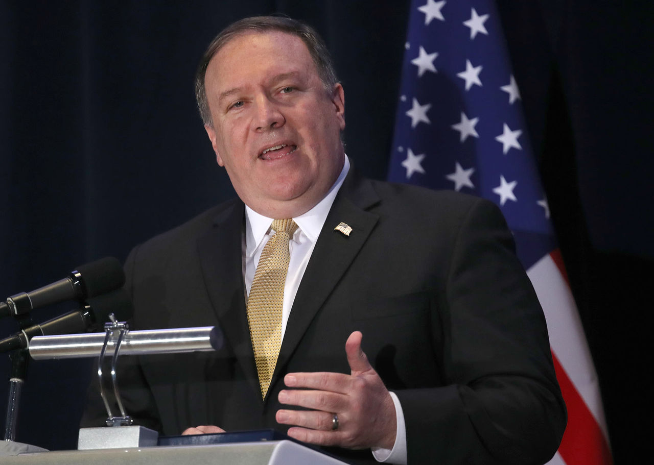 Госсекретарь США Майкл Помпео.