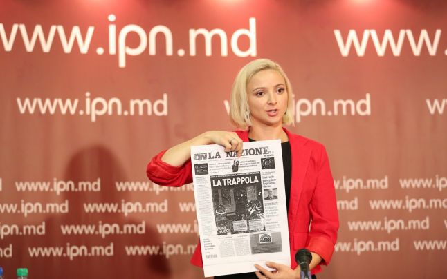 Domnica Cemortan: „N-am declarat niciodată că-l iubesc pe Schettino“. Foto: Dumitru Goncear