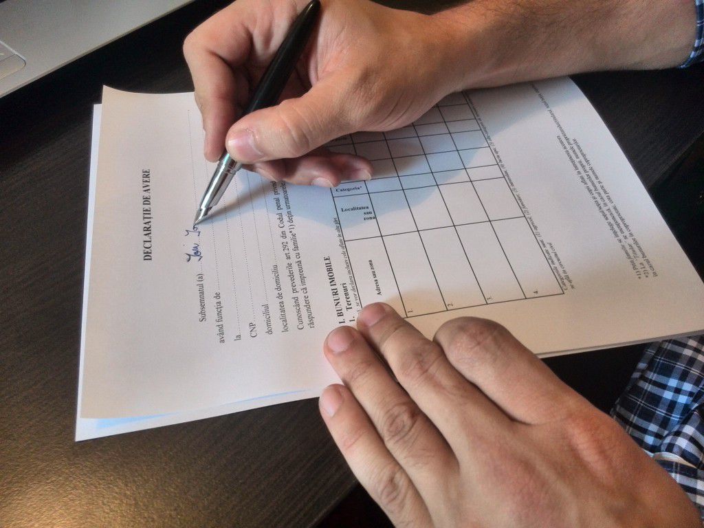 Câți funcționari au depus declarațiile de avere până pe 2 martie 2018.