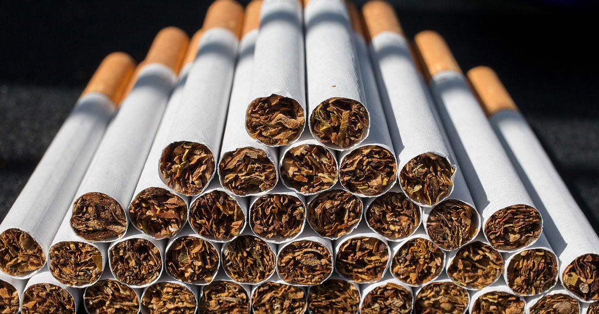 Повышение цен на сигареты не сильно повлияло на их продажи.