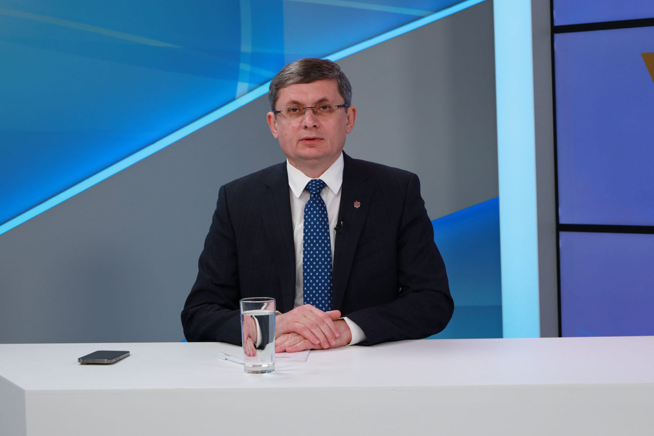 Председатель парламента Игорь Гросу. 