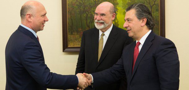 Șeful Executivului a menționat că una din prioritățile Guvernului este atragerea investițiilor străine în țara noastră. Foto: gov.md