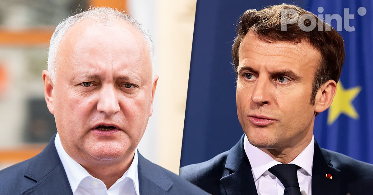 Dodon l-a amenințat pe Macron: Nu vom uita asta.