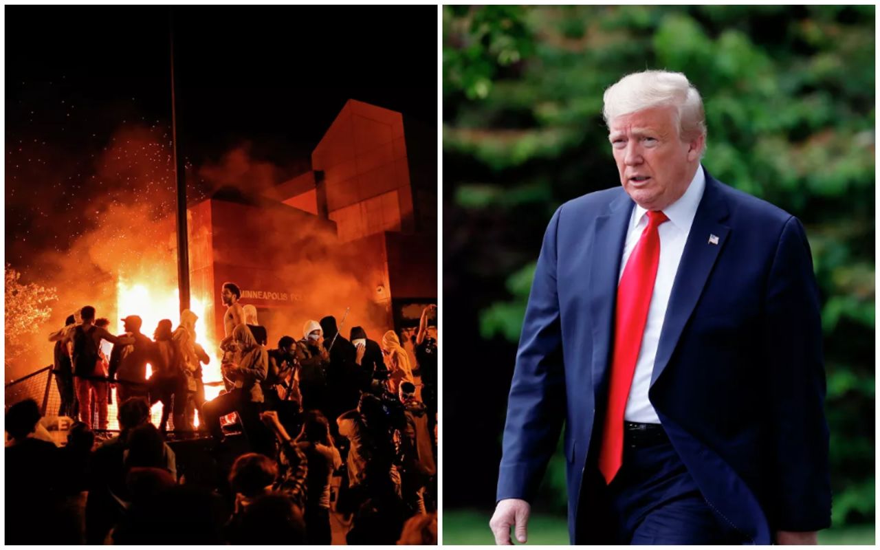Трамп может направить Национальную гвардию в Миннеаполис.
