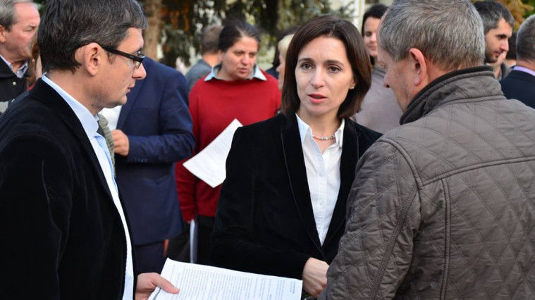 Maia Sandu va contesta la Curtea Constituțională raportul CEC care îl face pe Dodon președinte. Foto: facebook.com