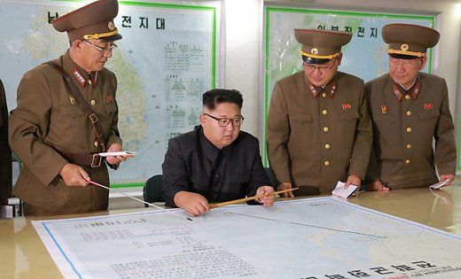 Ким Чен Ын назвал последний запуск ракеты прелюдией к Гуаму.
