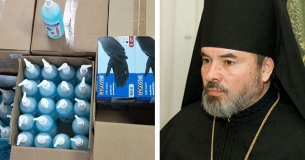 Епископ Маркел собрал для поддержки врачей 5400 леев.