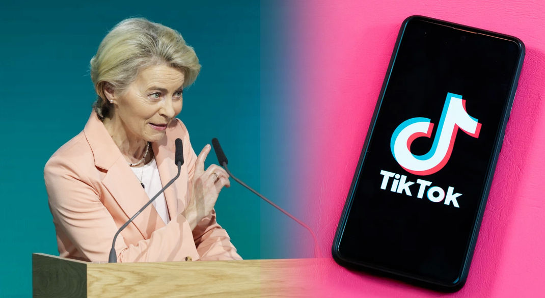 Урсула фон дер Ляйен допустила блокировку TikTok в ЕС.