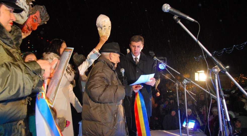 Chirtoacă, indignat de organizarea târgului de Crăciun pe str. 31 august. 