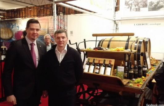 Посетители выставки отметили и привлекательность стенда под названием «Vins Bessarabie».