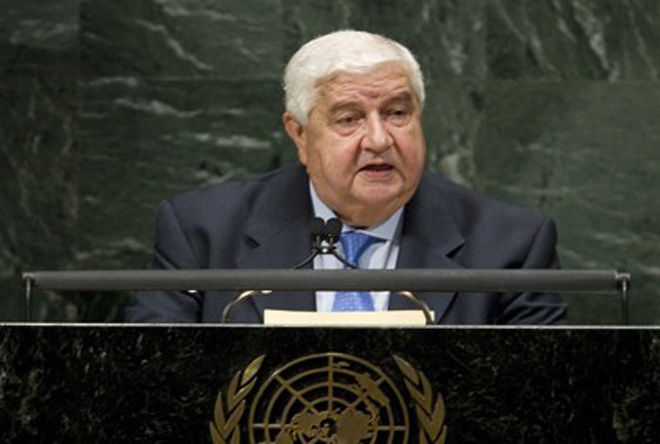 Глава МИД Сирии Валид Муаллем