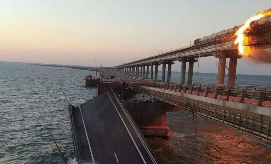 Малюк: СБУ предприняла определенные меры для подрыва Крымского моста.