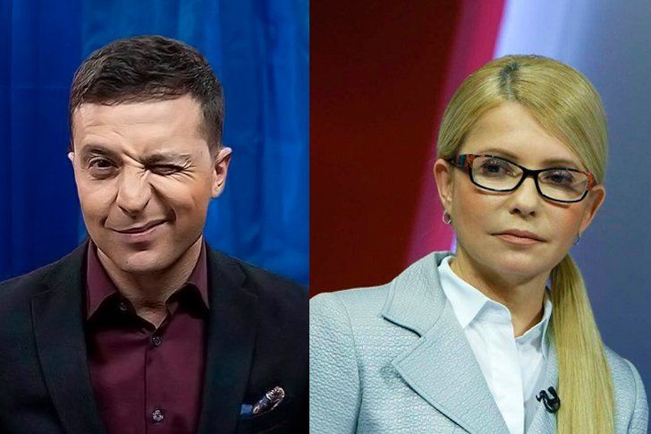 Зеленский предложил Тимошенко роль модератора на дебатах с Порошенко.