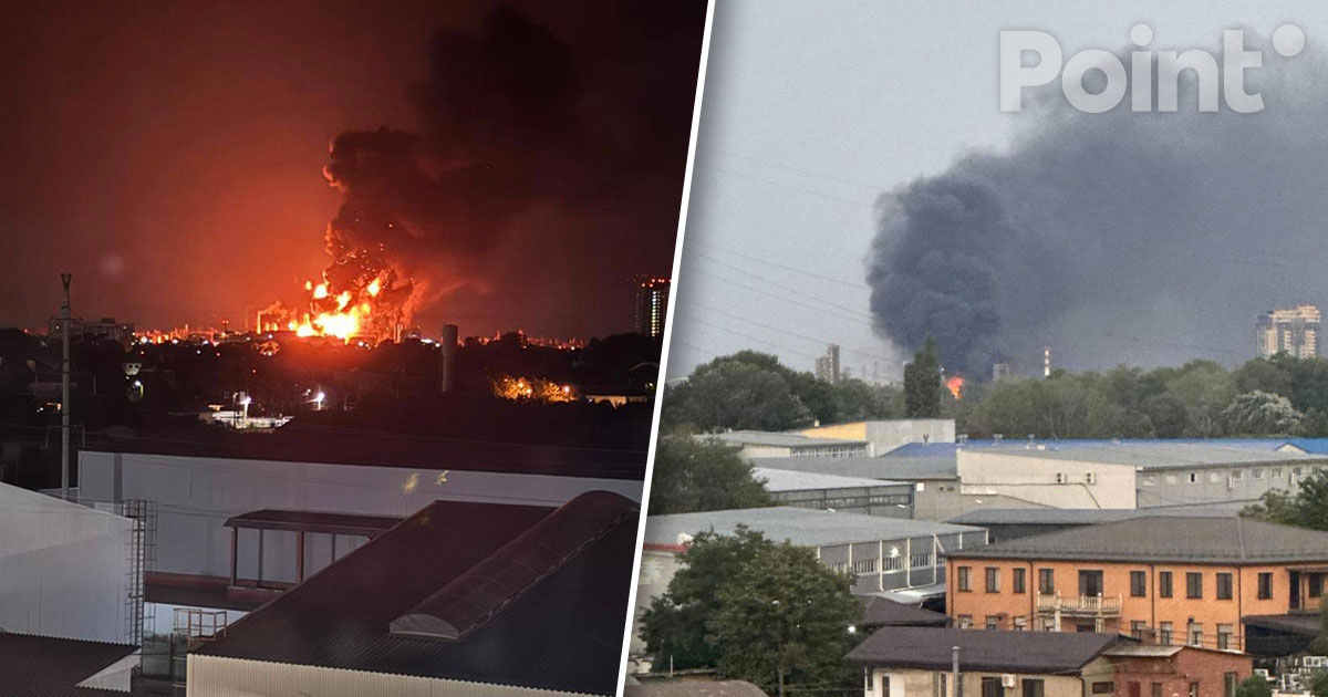 Dronele ucrainene au atacat rafinăriile de petrol din Krasnodar și Sîzran.