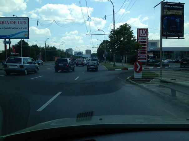 In urma accidentului un copil a ajuns pe patul de spital cu rani usoare