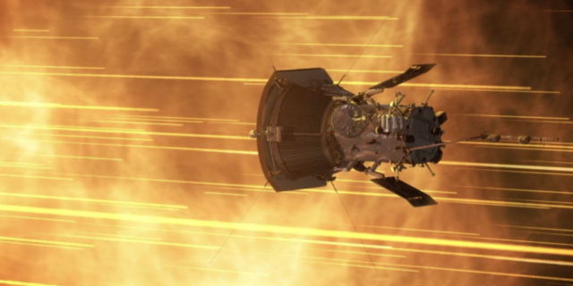 Зонд Parker Solar Probe пролетел сквозь мощный солнечный взрыв и снял это на видео.