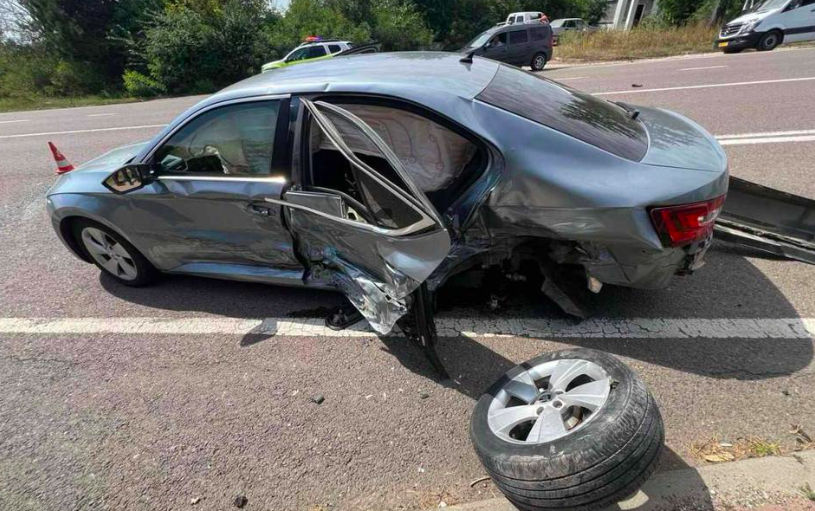 ДТП в Сорокском районе: пострадали 11-летний ребенок и женщина. Фото: Telegram/Ultima Oră