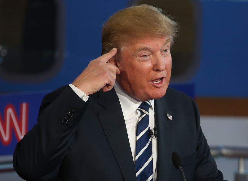 Кандидат в президенты США от Республиканской партии Дональд Трамп.