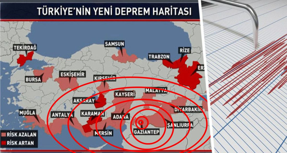 В Турции произошло землетрясение магнитудой 5,2.