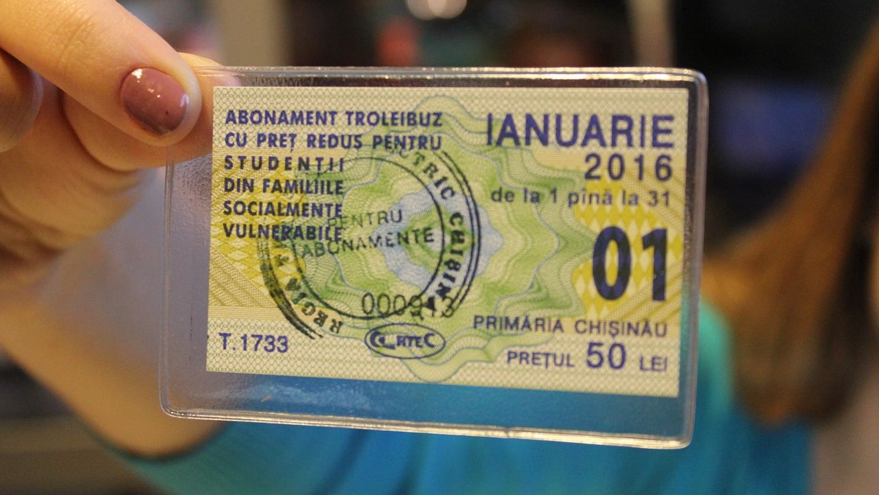 Noi puncte de vânzare a abonamentelor la troleibuz. 