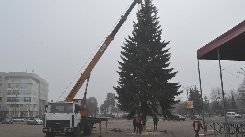 Рождественскую елку в Унгенах зажгут 20 декабря.