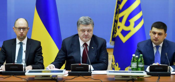 Президент Украины Петр Порошенко и премьер-министр Владимир Гройсман. Фото: ukrpolitic.com