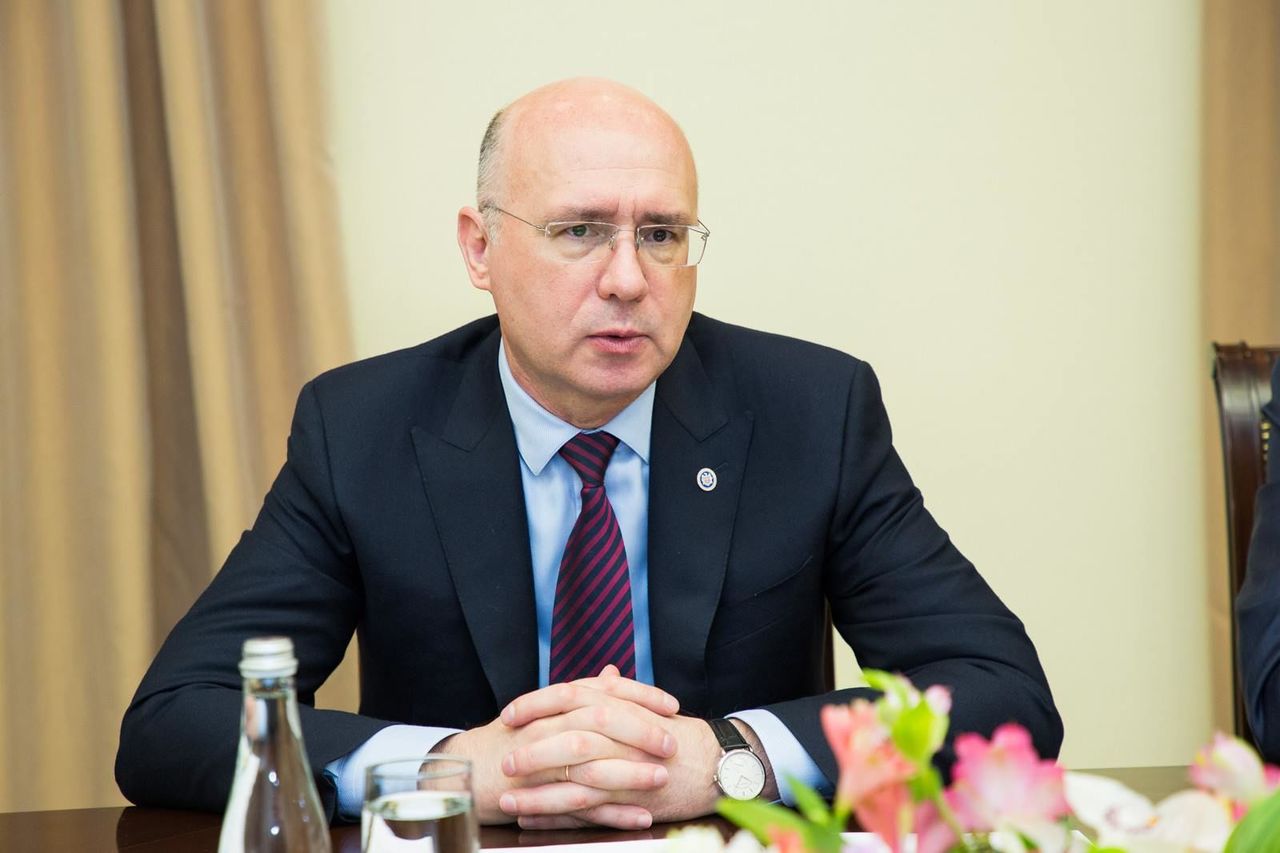 Лидер Демократической партии Молдовы Павел Филип.