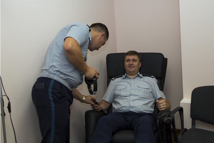 В Пограничной полиции открыли кабинеты психологической разгрузки.