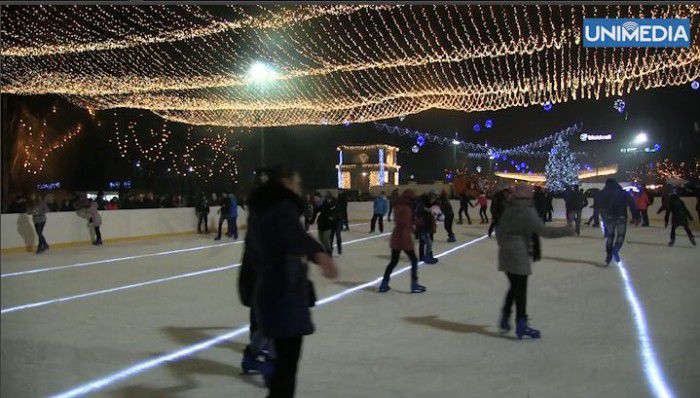 Fără patinoar în centrul Chișinăului de sărbători. Foto: unimedia.info