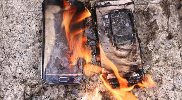 Un Galaxy S6 a explodat într-un avion și a provocat un incediu la bord. Foto: playtech.ro