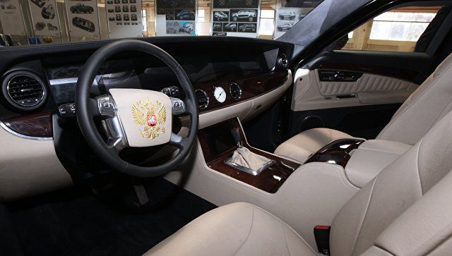 Автомобили проекта "Кортеж" появятся в свободной продаже с 2019 года.
