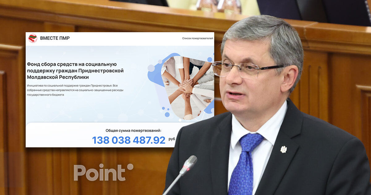 Гросу о фонде «Вместе» в Приднестровье: Неясно, откуда там деньги.