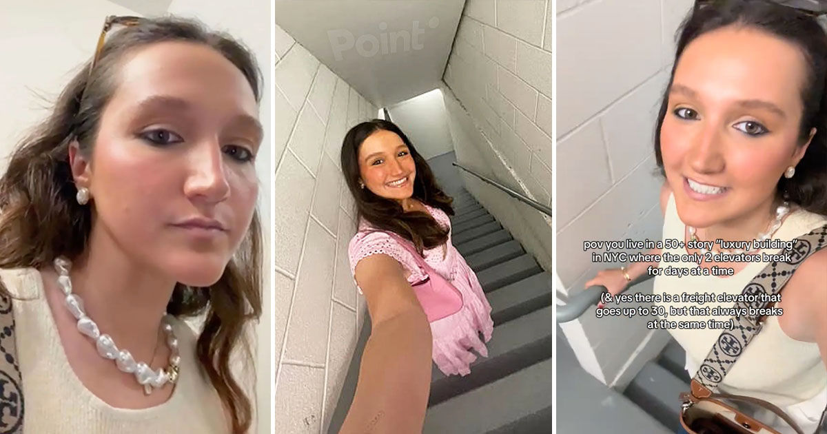 Locuitoarea unui apartament de lux de la etajul 53 a ajuns să trăiască izolată din cauza lifturilor defecte.