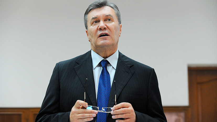 Бывший президент Украины Виктор Янукович.