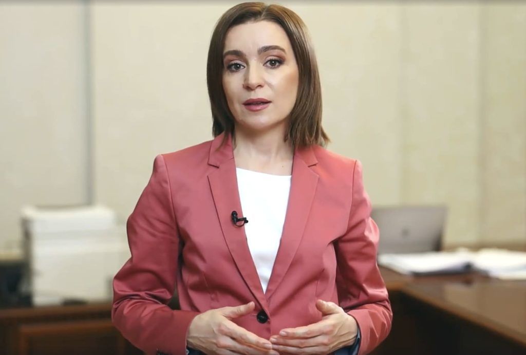 Президент Республики Молдовы Майя Санду.