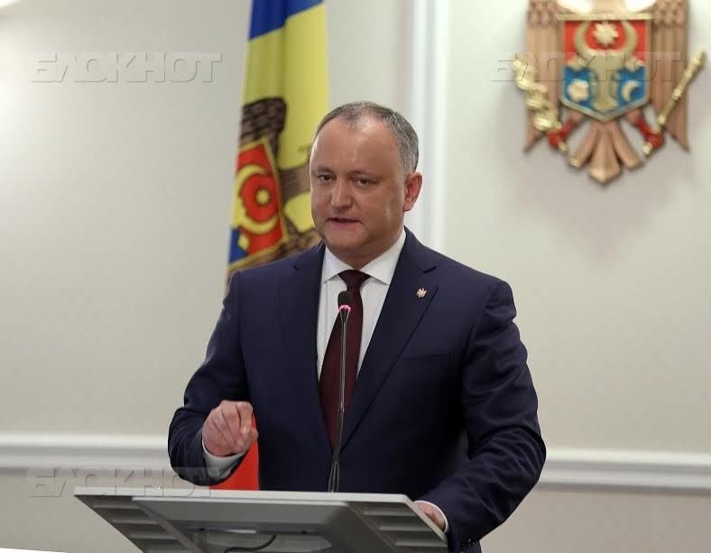 Президент Республики Молдова Игорь Додон.