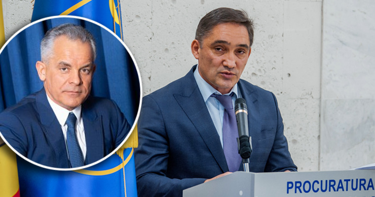 Генпрокурор Стояногло заявил, что в прокуратуре могут быть люди, работающие на Плахотнюка. Коллаж Point.md. 
