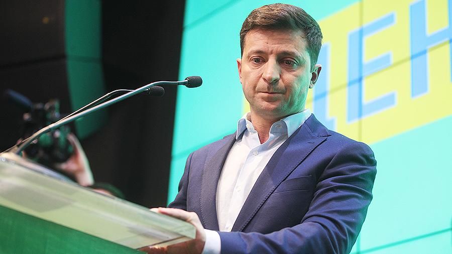 Новоизбранный президент Украины Владимир Зеленский.