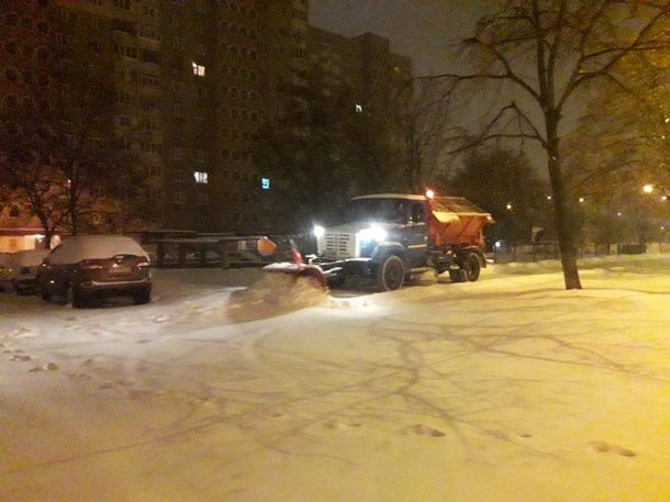 В Украине выпало до 23 сантиметров снега.
