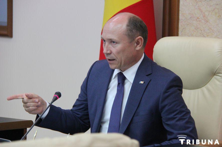 Исполняющий обязанности председателя Либерально-демократической партии Валериу Стрелец. Фото: tribuna.md