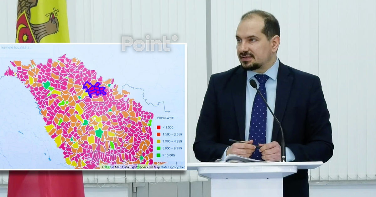 В Молдове в результате реформы останутся менее десяти районов.