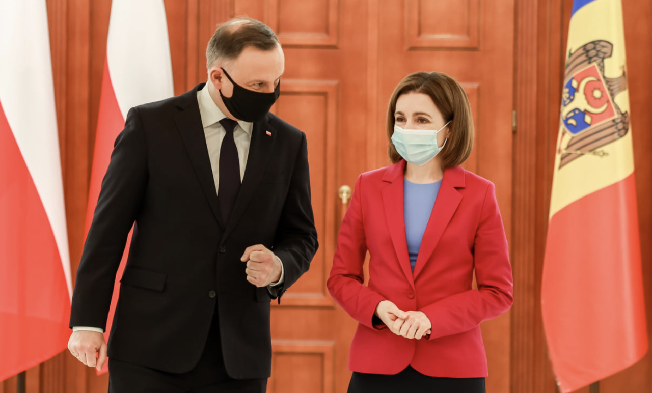 Дуда: Мы приехали поддержать вас, потому что война на пороге Молдовы.