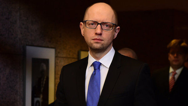 Украинский премьер-министр Арсений Яценюк.