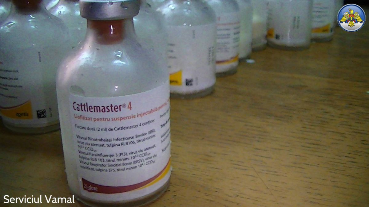 Medicamente de 190.000 de lei, reținute la vamă. Foto: customs.gov.md