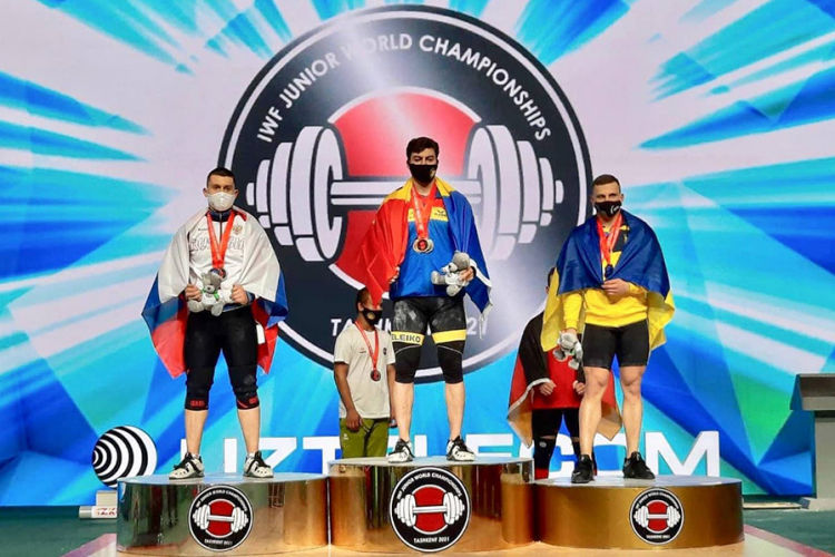Тяжелоатлет Тудор Брату стал чемпионом мира среди молодежи.