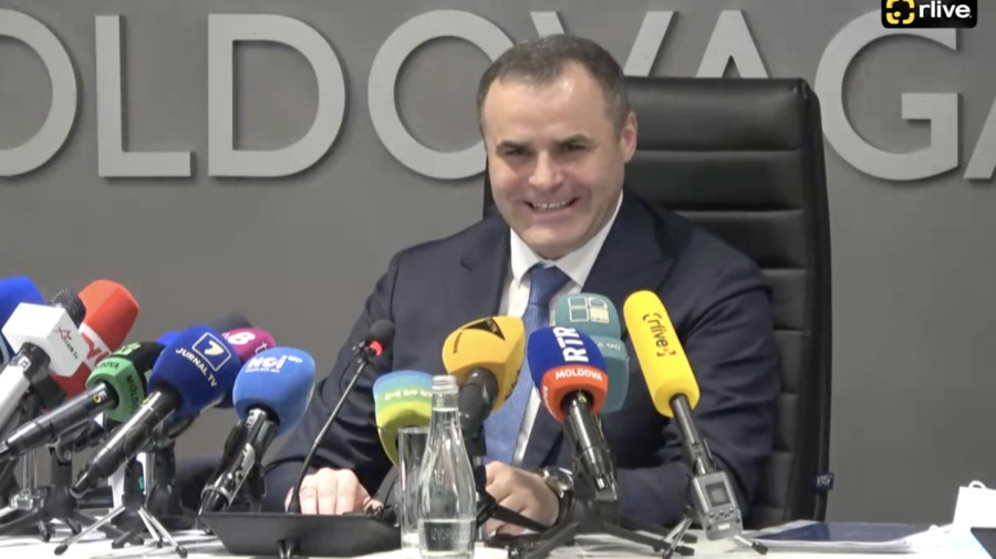 Глава Moldovagaz Вадим Чебан.